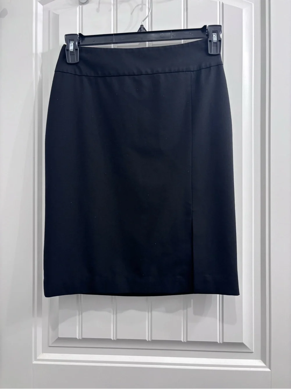 White House Black Market Sleek Black Pencil Skirt